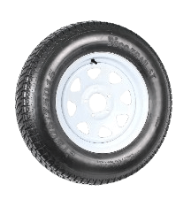 Lug White Spoke Wheel
