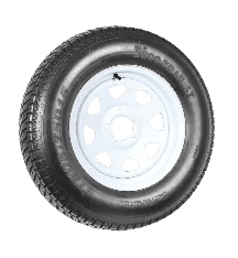 Lug White Spoke Wheel