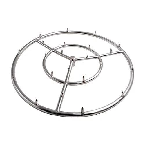 18 Inch Round Stainless Steel Fire Pit Jet Burner Ring High Flame