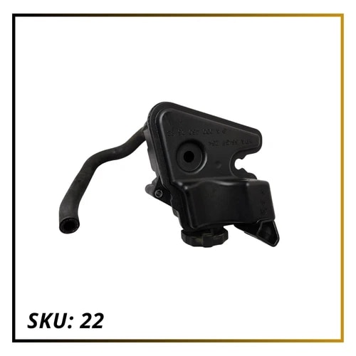 07-12 Mercedes Benz GL450 Power Steering Oil Reservoir Bottle OEM A0004602683 view 2