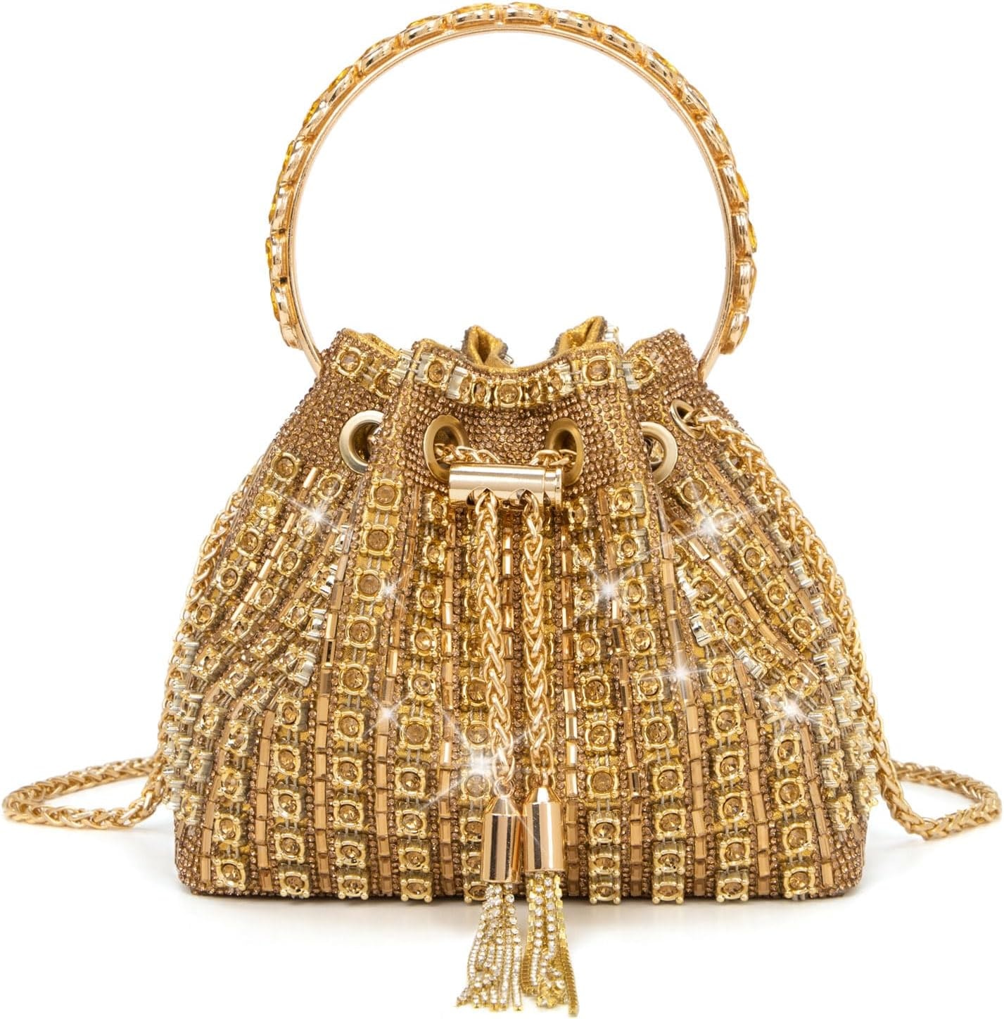 Sparkly Diamond Evening Bag Clutch Purses for Women Rhinestone Purse Glitter Handbag for Party Prom Cocktail Wedding view 1