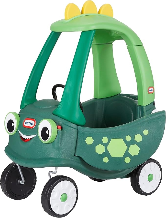 Little Tikes Cozy Coupe Dinosaur – Amazon Exclusive Large, Green view 1