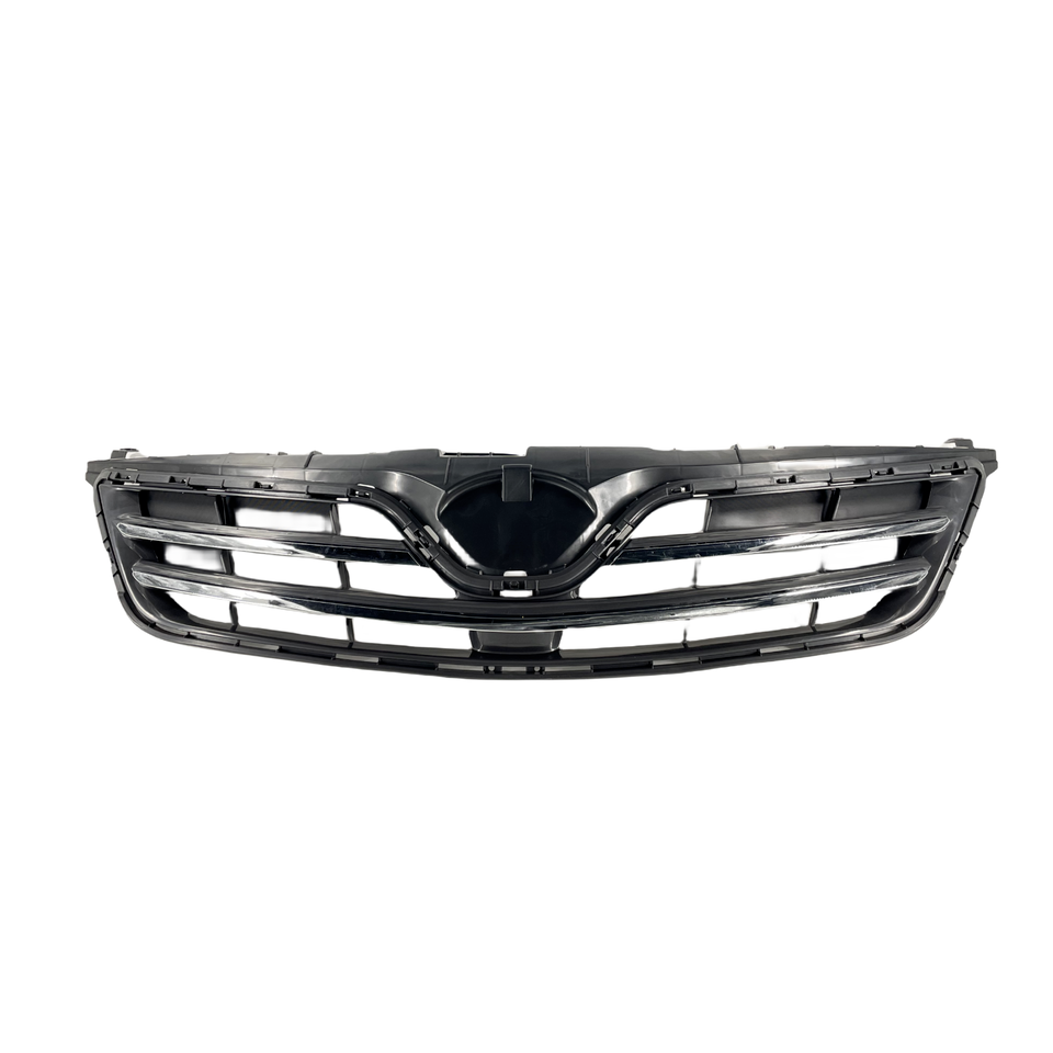 FOR-2013-TOYOTA-COROLLA-FRONT-BUMPER-UPPER-CHROME-BLACK-GRILLE-126459958470-2