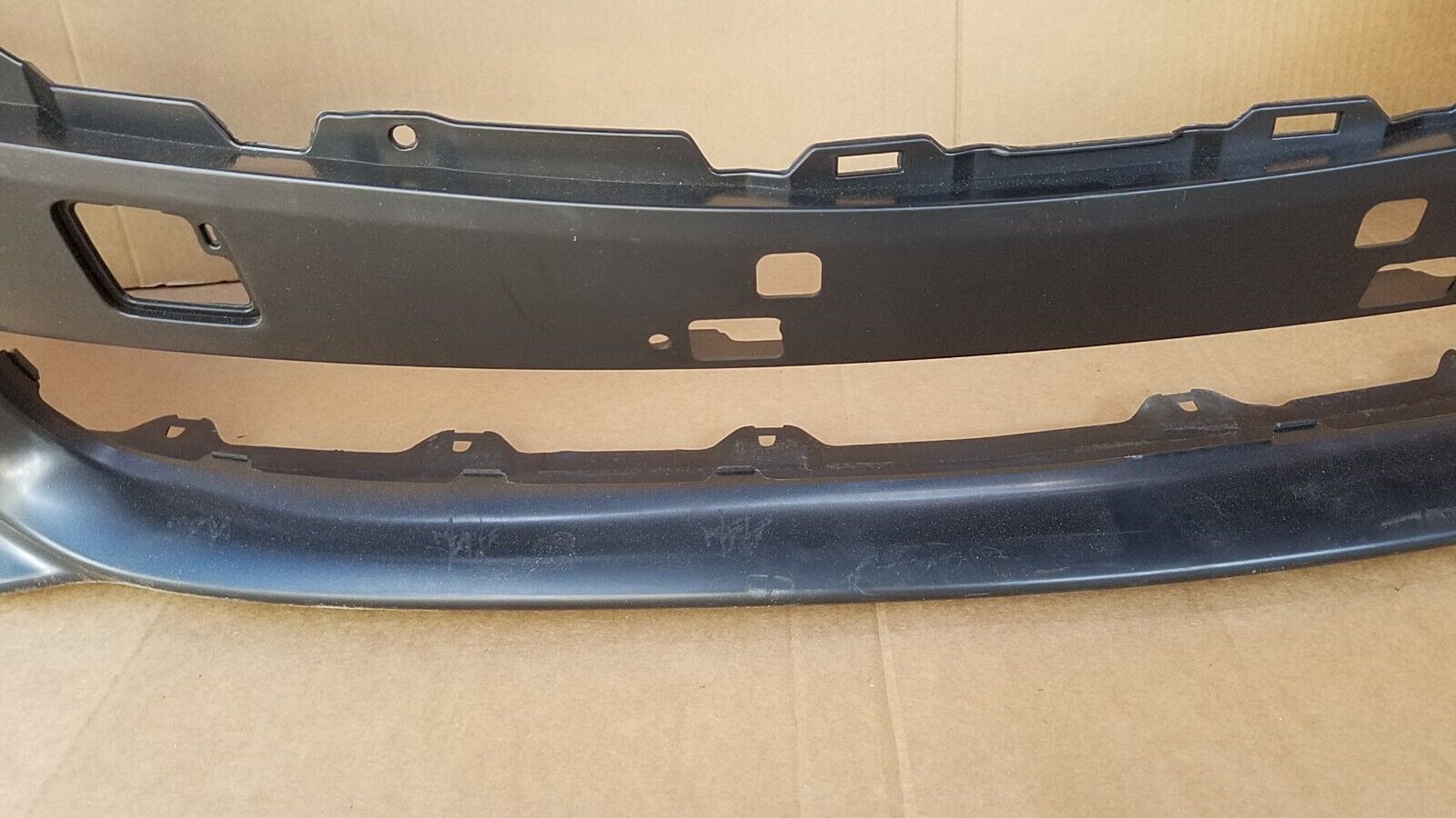 FOR-2014-2017-INFINITI-Q50-FRONT-BUMPER-COVER-WITHOUT-SENSOR-HOLES-125341081770-5