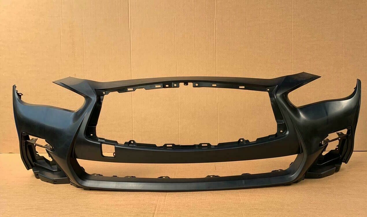 FOR-2018-2022-INFINITI-Q50-SPORT-RED-SPORT-400-FRONT-BUMPER-COVER-124366733181-3