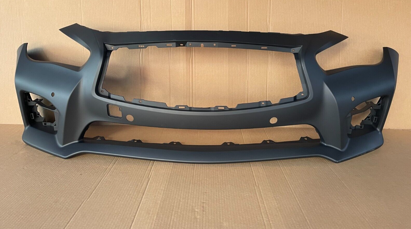 FOR-14-17-INFINITI-Q50-SPORT-FRONT-BUMPER-COVER-W-SENSOR-HOLES-125660071002-2