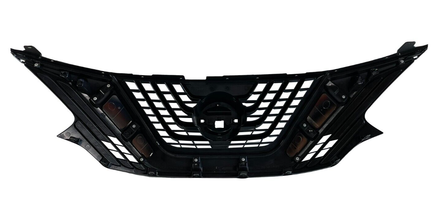 FOR-15-18-NISSAN-MURANO-FRONT-BUMPER-UPPER-GRILLE-W-CHROME-MOLDING-WO-EMBLEM-125984757212-9