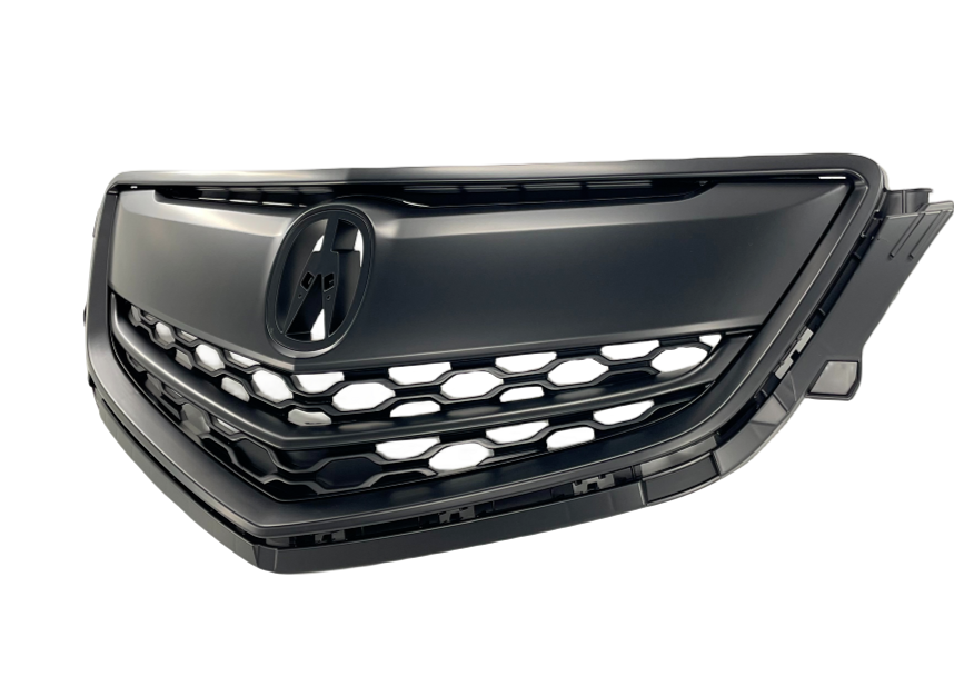 FOR-2015-2017-ACURA-TLX-FRONT-BUMPER-UPPER-GRILLE-W-MOLDING-BLACK-126066800192-3