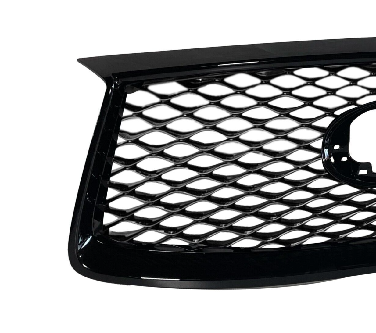 FOR-2019-2022-INFINITI-QX50-FRONT-BUMPER-UPPER-GRILLE-WO-CAMERA-GLOSS-BLACK-126435372102-8