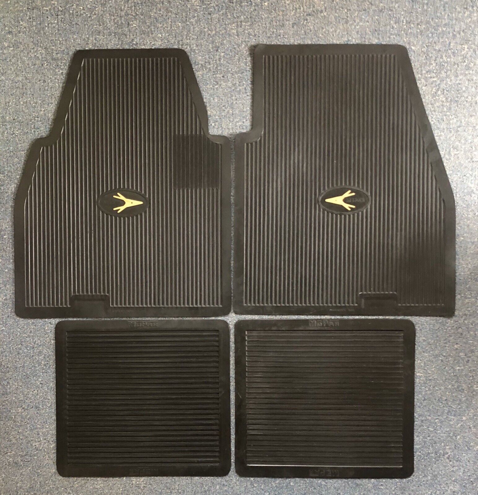 For1955-1962-Plymouth-Dodge-DeSoto-Chrysler-Imperial-Floor-Mats-Set-BLACK-184206957473-2