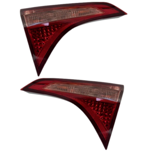 FOR 17-19 TOYOTA COROLLA LEFT & RIGHT SIDE INNER TAILLIGHT LAMP W/O LED PAIR 81590-02A50 - Image 1