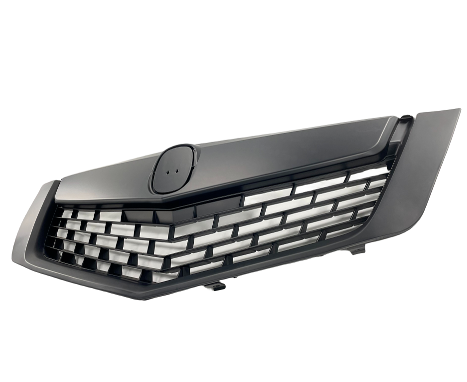 FOR-2009-2010-ACURA-TSX-FRONT-BUMPER-UPPER-GRILLE-WMOLDING-BLACK-126066794974-3