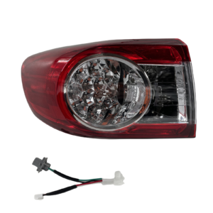 FOR 11-13 TOYOTA COROLLA REAR LEFT & RIGHT SIDE OUTER TAIL LIGHT LAMP PAIR - Image 9