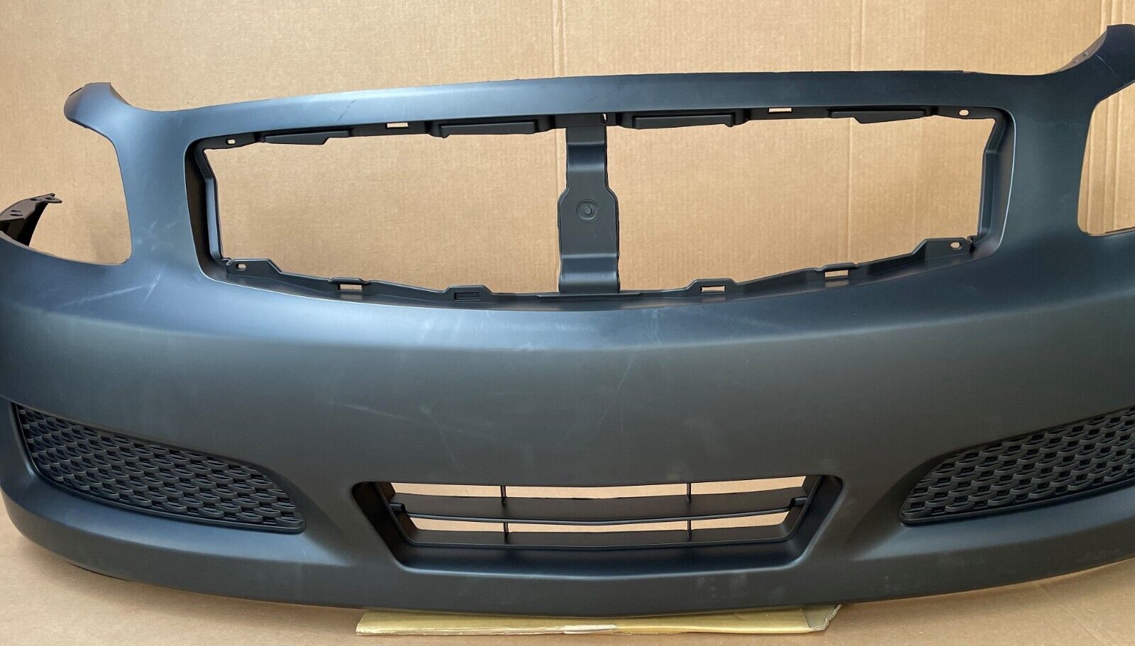 FOR-2007-2009-INFINITI-G35-G37-SEDAN-FRONT-BUMPER-COVER-WO-SPORT-125744462235-7