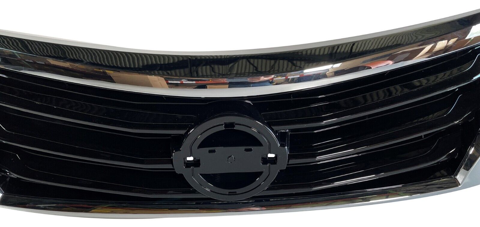 FOR-2013-2015-NISSAN-ALTIMA-FRONT-BUMPER-UPPER-GRILLE-CHROME-WO-EMBLEM-125984815955-4