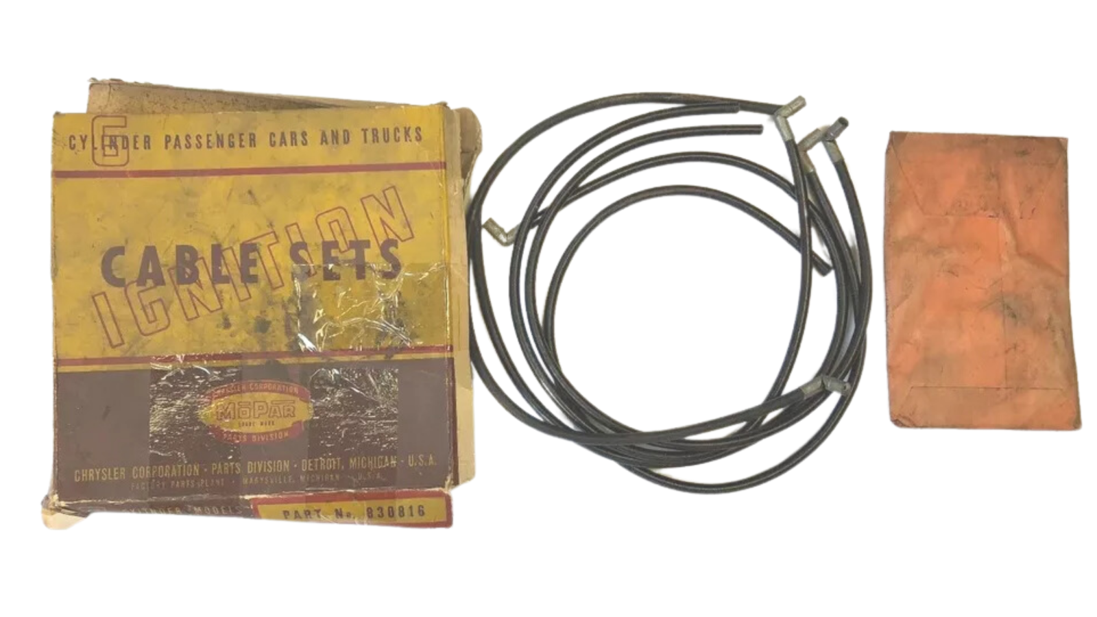 1934-1955-Plymouth-Dlx-6-Cylinder-6-Volt-Lacquer-Quality-Spark-Plug-Wires-830816-173602310676-4