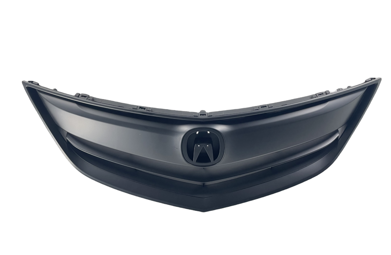 FOR-13-15-ACURA-ILX-SEDAN-FRONT-BUMPER-UPPER-GRILLE-WMOLDING-MATTE-BLACK-126383502876-4