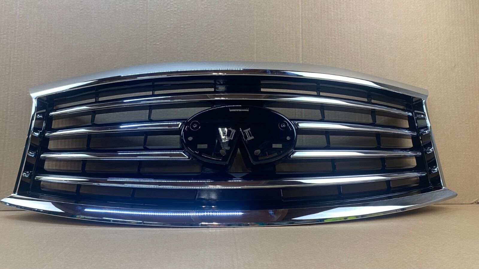 FOR-13-15-INFINITI-JX35-QX60-FRONT-BUMPER-UPPER-GRILLE-WO-PRE-CRASH-WO-EMBLEM-125663341956-2