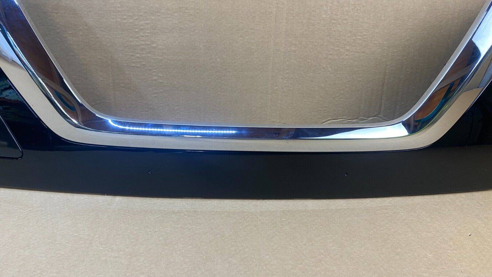 FOR-20-21-NISSAN-VERSA-FRONT-BUMPER-LOWER-GRILLE-MOLDING-TRIM-BLACK-CHROME-125663227676-4