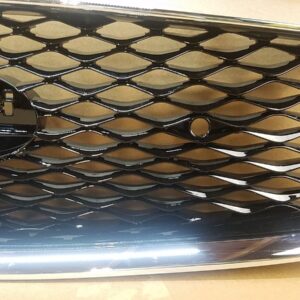 FOR 2018 - 2020 INFINITI Q50 FRONT BUMPER UPPER GRILLE W/O EMBLEM CHROME F2310-6HH0K - Image 4