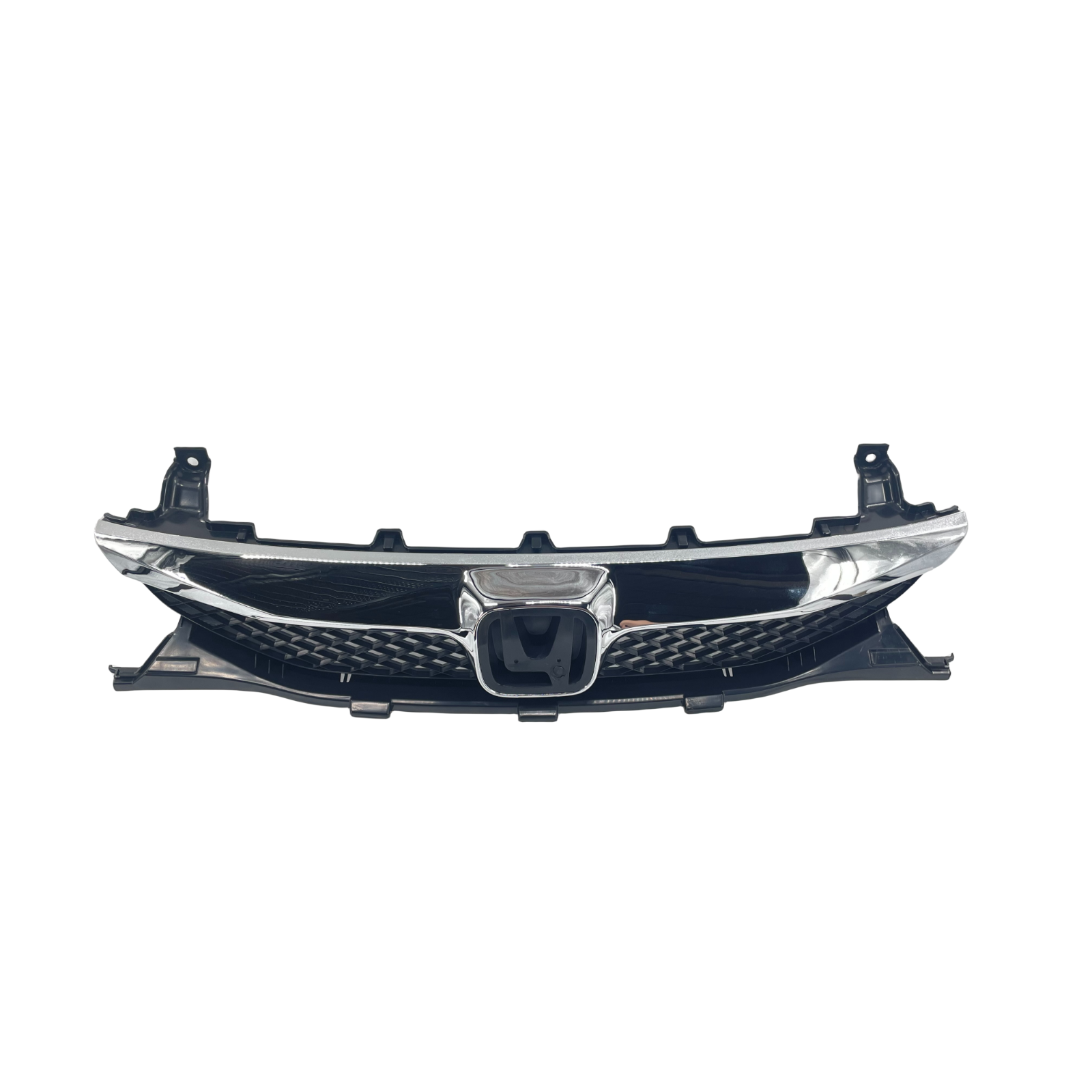 FOR-2009-2011-HONDA-CIVIC-SEDAN-FRONT-BUMPER-GRILLE-CHROME-126295682177-2