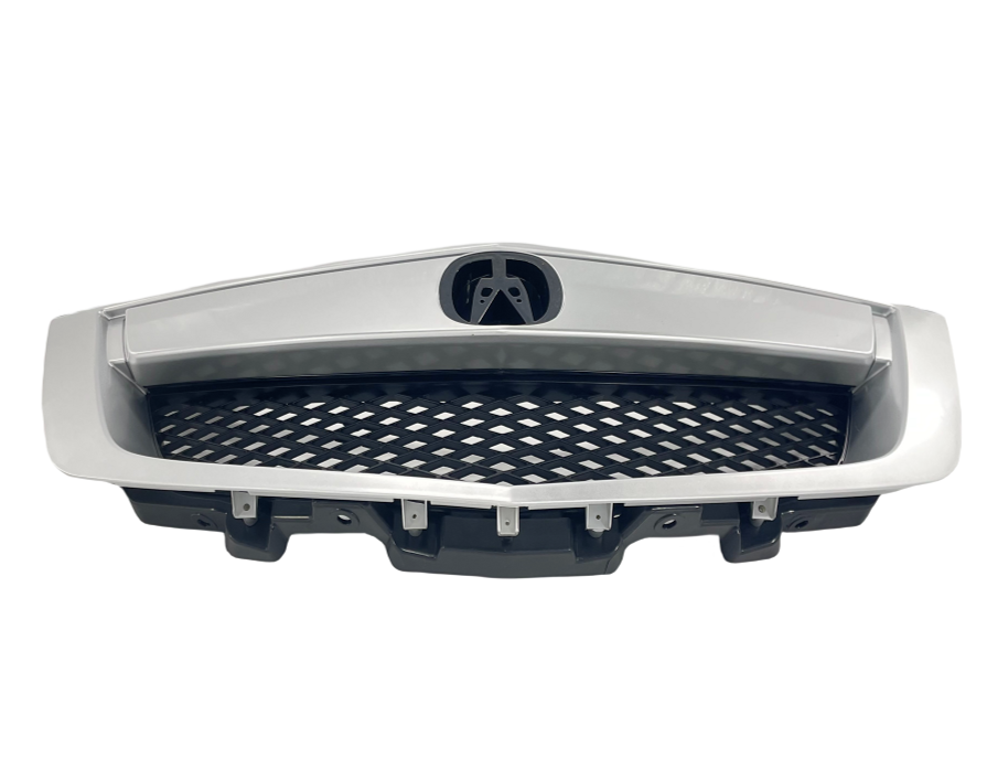 FOR-2010-2013-ACURA-MDX-FRONT-BUMPER-UPPER-GRILLE-WCHROME-MOLDING-126055309837-3