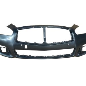 FOR 2015 - 2019 INFINITI Q70 Q70L FRONT BUMPER COVER W/ SENSOR HOLES 62022-4AM1H - Image 1