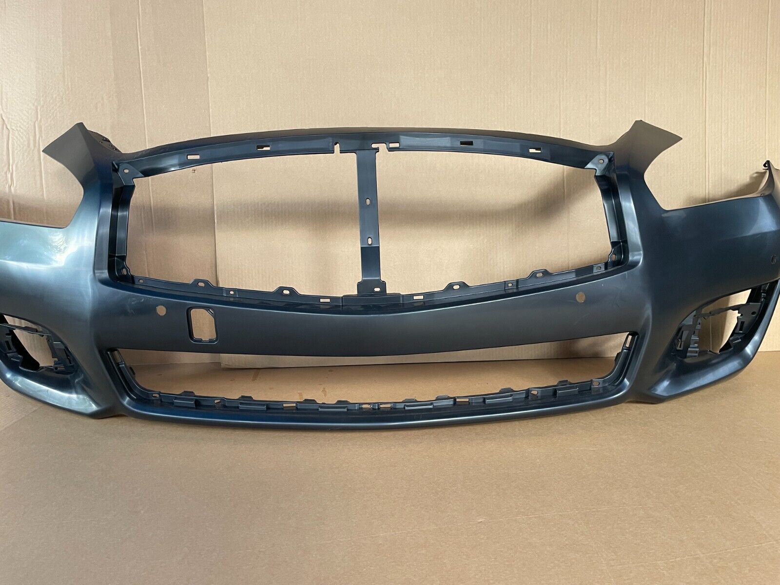 FOR-2015-2019-INFINITI-Q70-Q70L-FRONT-BUMPER-COVER-W-SENSOR-HOLES-126407550027-7