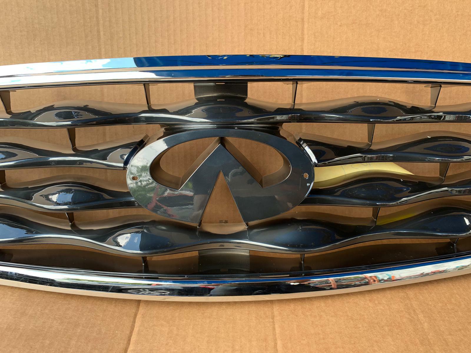 FOR-2009-2011-INFINITI-FX35-FX50-FRONT-BUMPER-UPPER-GRILLE-WO-EMBLEM-124356288608-5