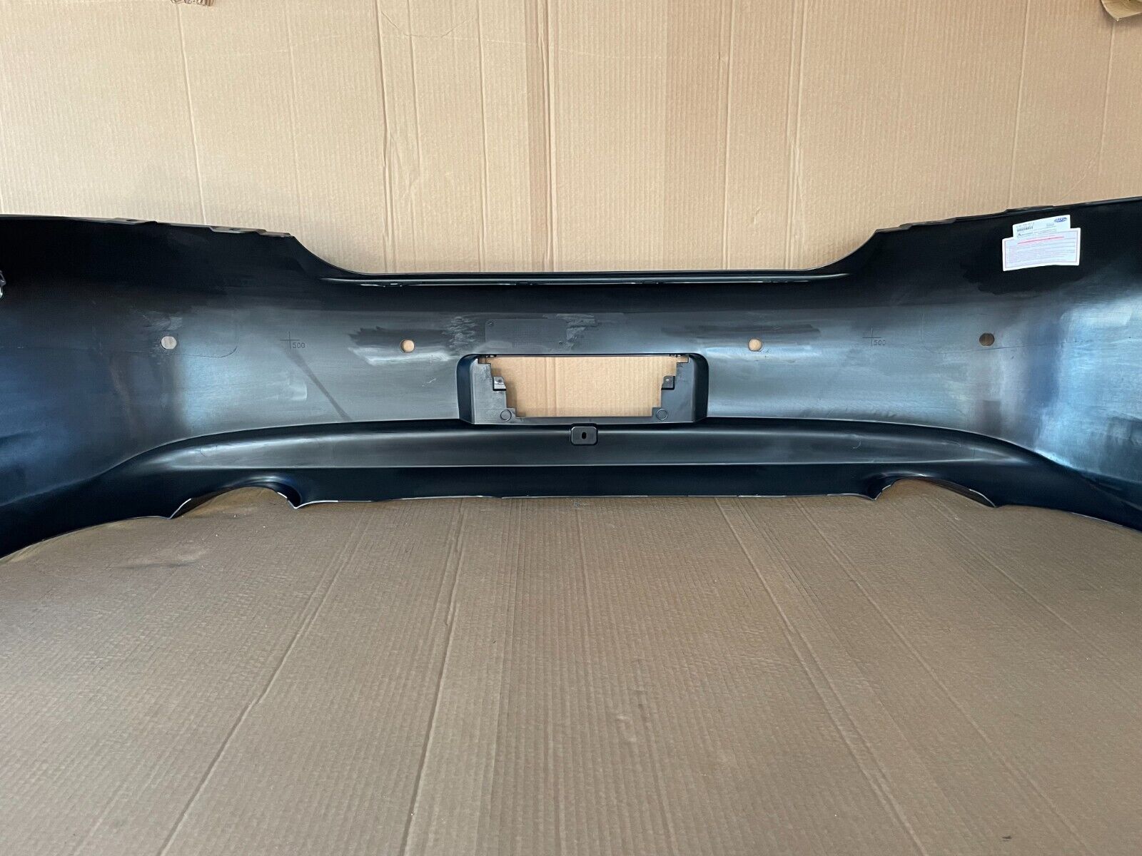 FOR-2010-2013-INFINITI-G25-G37-SEDAN-REAR-BUMPER-COVER-W-SENSOR-HOLES-125660258358-8