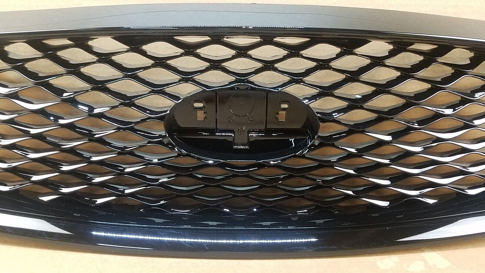 FOR-2018-2022-INFINITI-Q50-FRONT-BUMPER-UPPER-GRILLE-WO-EMBLEM-BLACK-125563398908-4