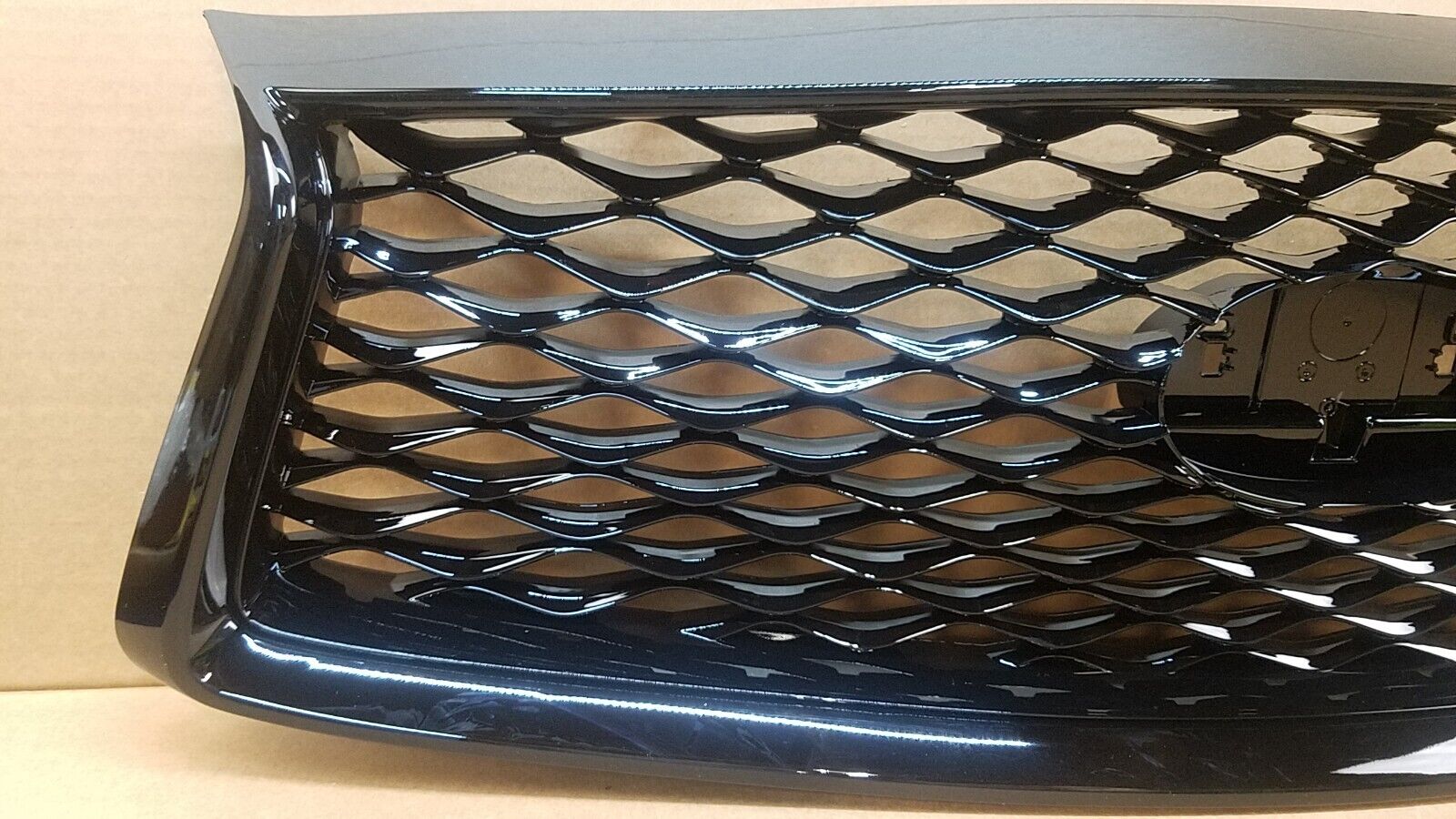 FOR-2018-2022-INFINITI-Q50-FRONT-BUMPER-UPPER-GRILLE-WO-EMBLEM-BLACK-125563398908-5